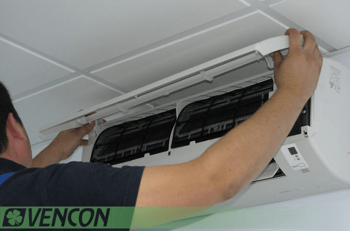 как самому почистить кондиционер