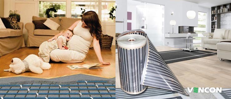 Теплый пол в доме