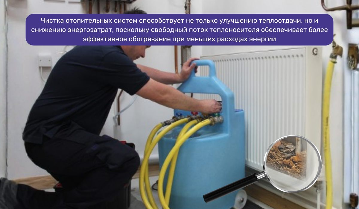 Как чистка труб и батарей отопления повышает эффективность обогрева