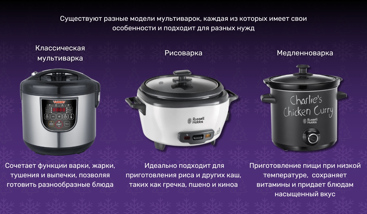 Мультиварка как полезный подарок для ребенка: выбор моделей и их функций