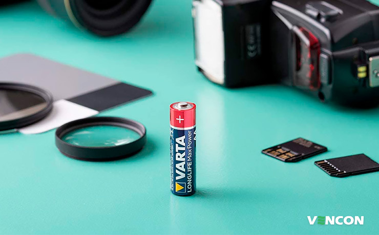 Использование Varta Longlife MAX Power AA BLI 2 Alkaline в фотоаппарате