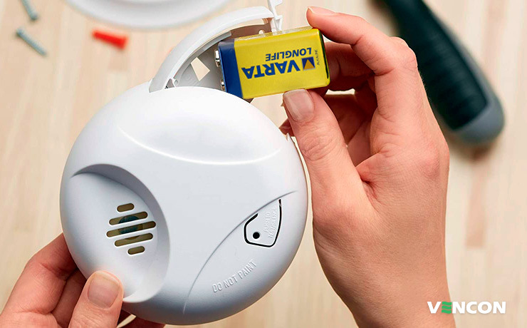 Батарейки для пожарной сигнализации