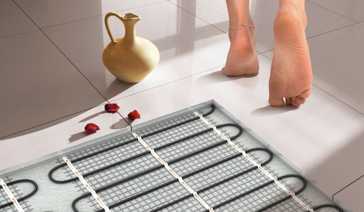 Факт №3. Теплый пол можно устанавливать под большинство типов напольных покрытий