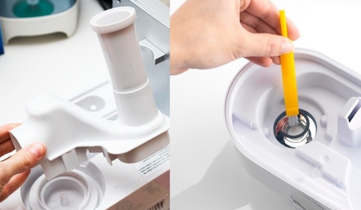 Очищення елементів зволожувача