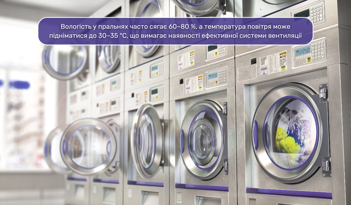 Ефективна вентиляція пральні: запорука контролю вологості