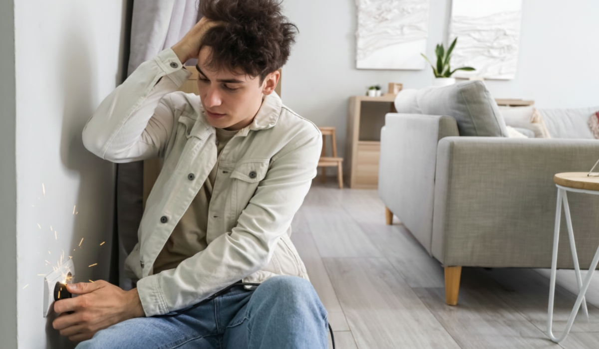 Поражение электрическим током как последствие скачка напряжения