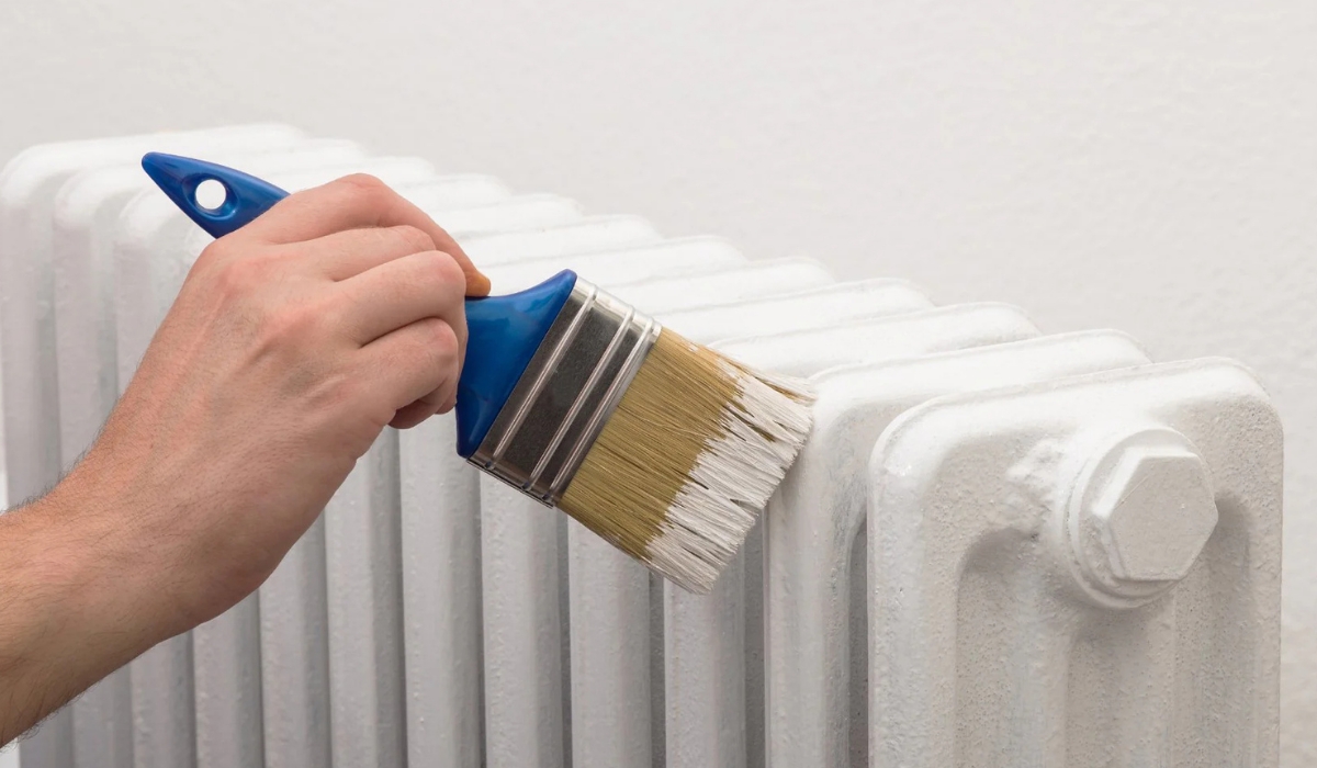 Восстановление чугунной батареи: обновление внешнего вида