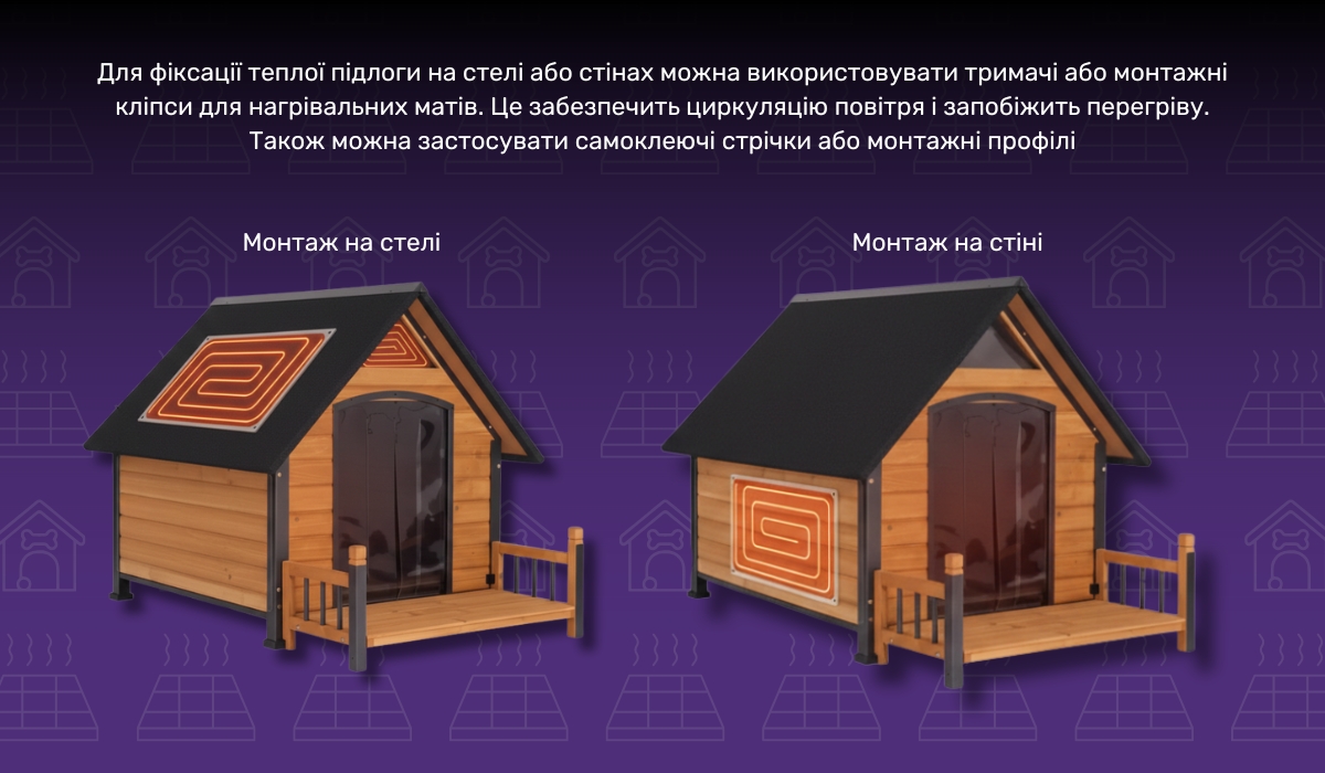 Ефективні способи розміщення підігріву в будці: які варіанти найбільш вдалі