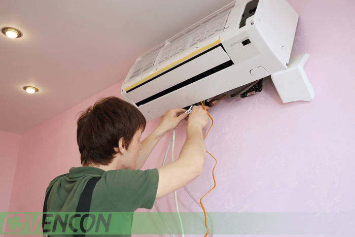 подключение кондиционера к сети через существующую розетку