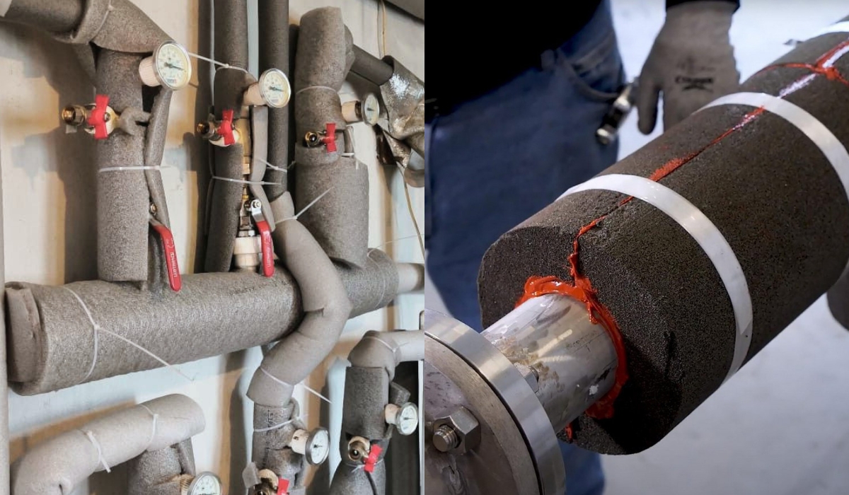 Актуальні місця для утеплення труб опалення