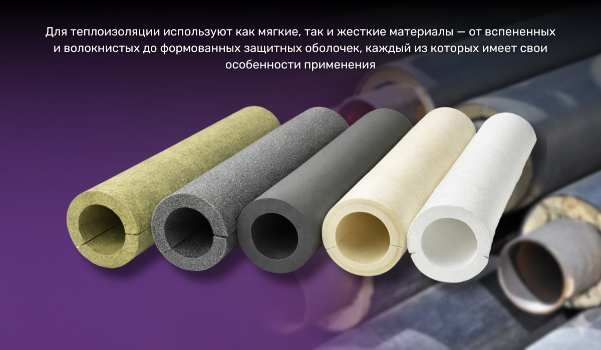 Чем утепляют трубы отопления: разнообразие материалов