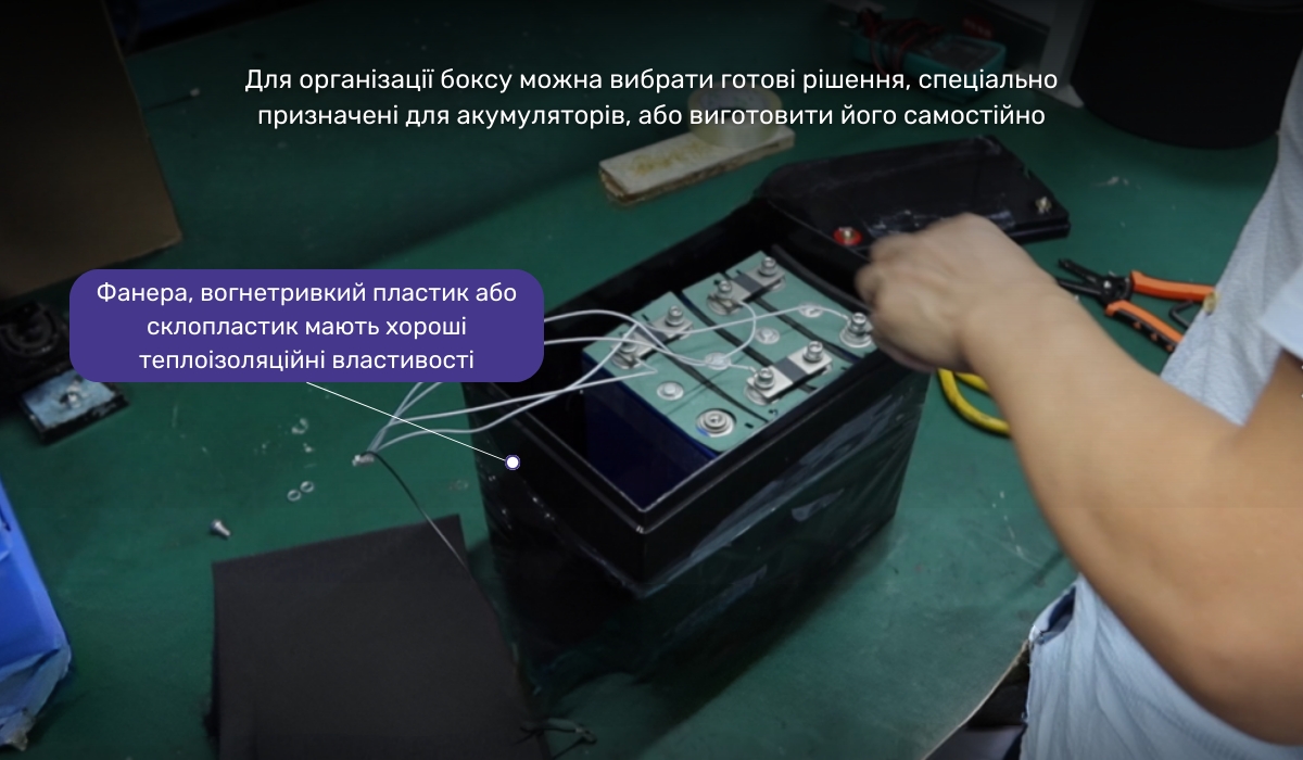 Бокс для утеплення акумулятора взимку: ефективне і зручне рішення