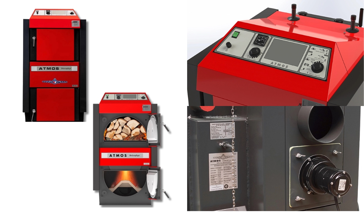 Atmos DC25S - рейтинг кращих твердопаливних котлів