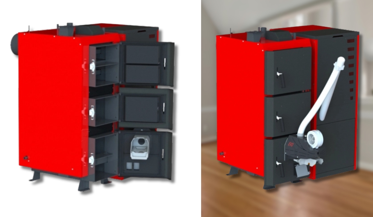 Kraft F 25 (горелка Oxi) - эффективное решение среди лучших котлов на твердом топливе