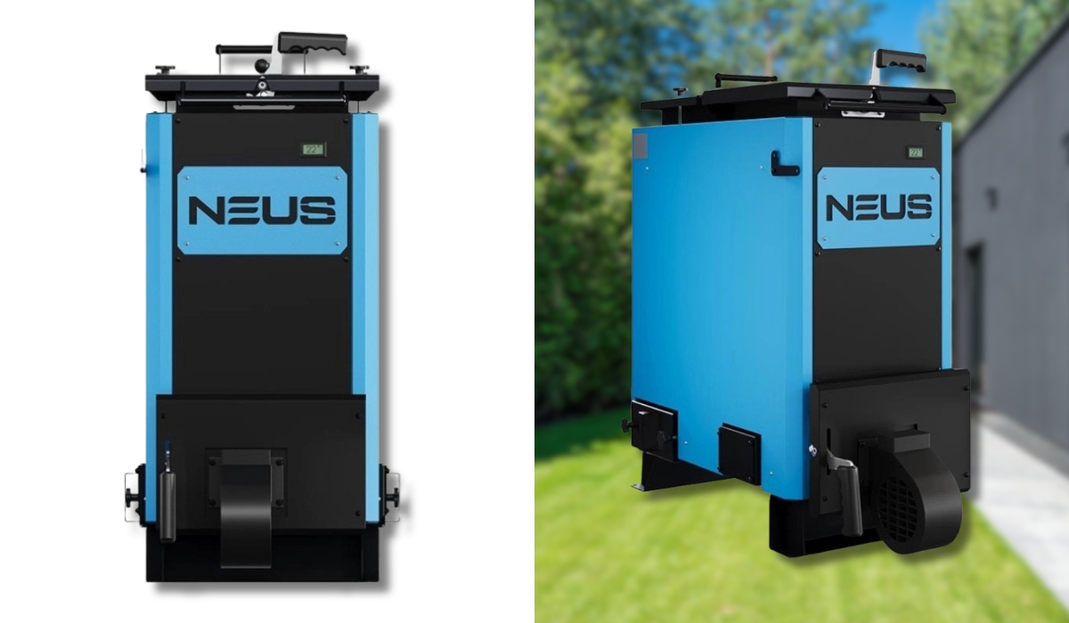 Neus Mine XL Plus 20 кВт - популярный отечественный твердотопливный котел в числе лучших