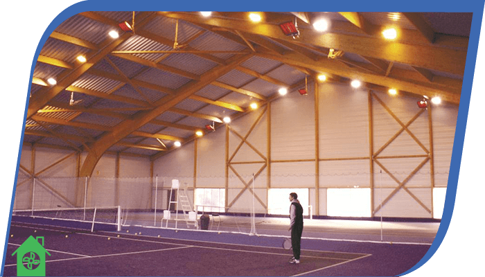 обладнання для вентиляції тренажерних залів