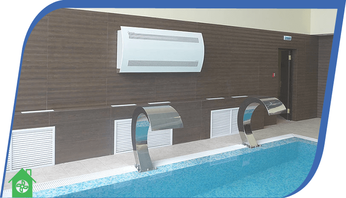 осушувачі в поєднанні з припливно-витяжною установкою