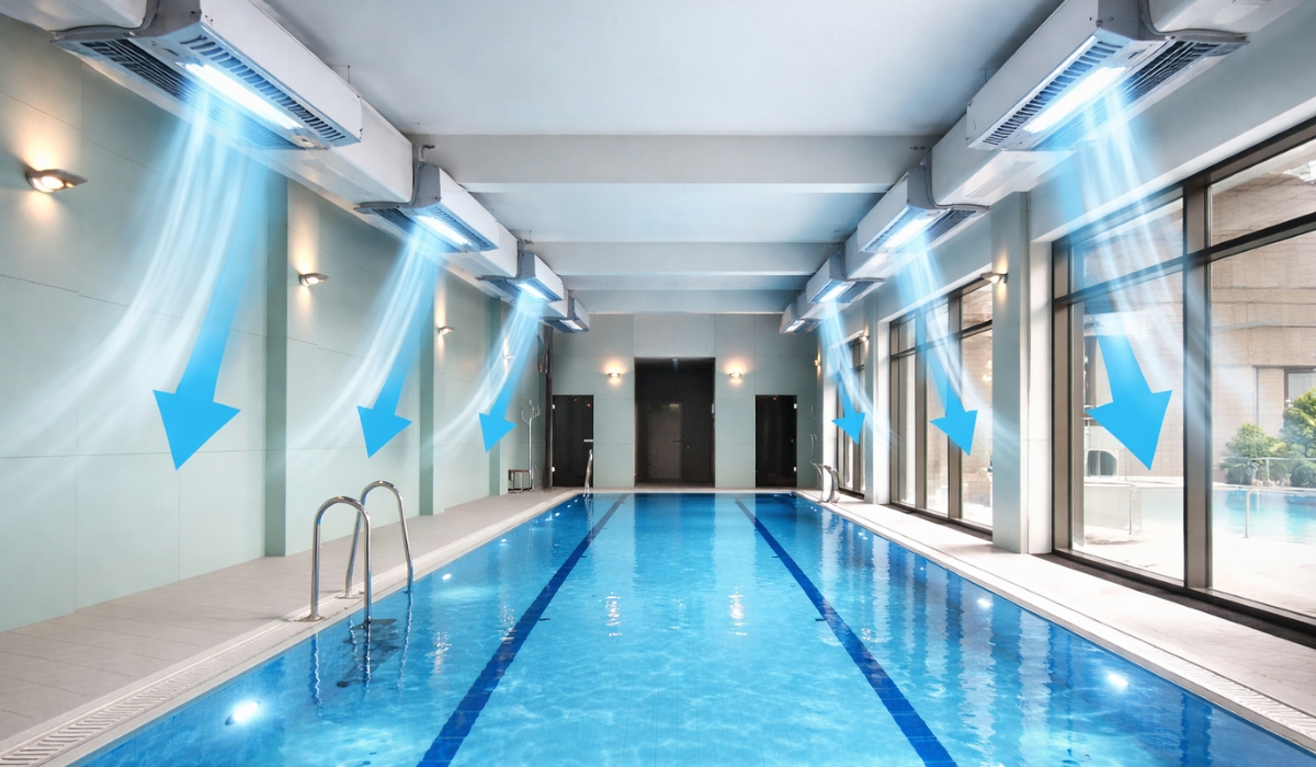 Правильно спроектированная вентиляция бассейнов: ключевой момент для безопасности и комфорта
