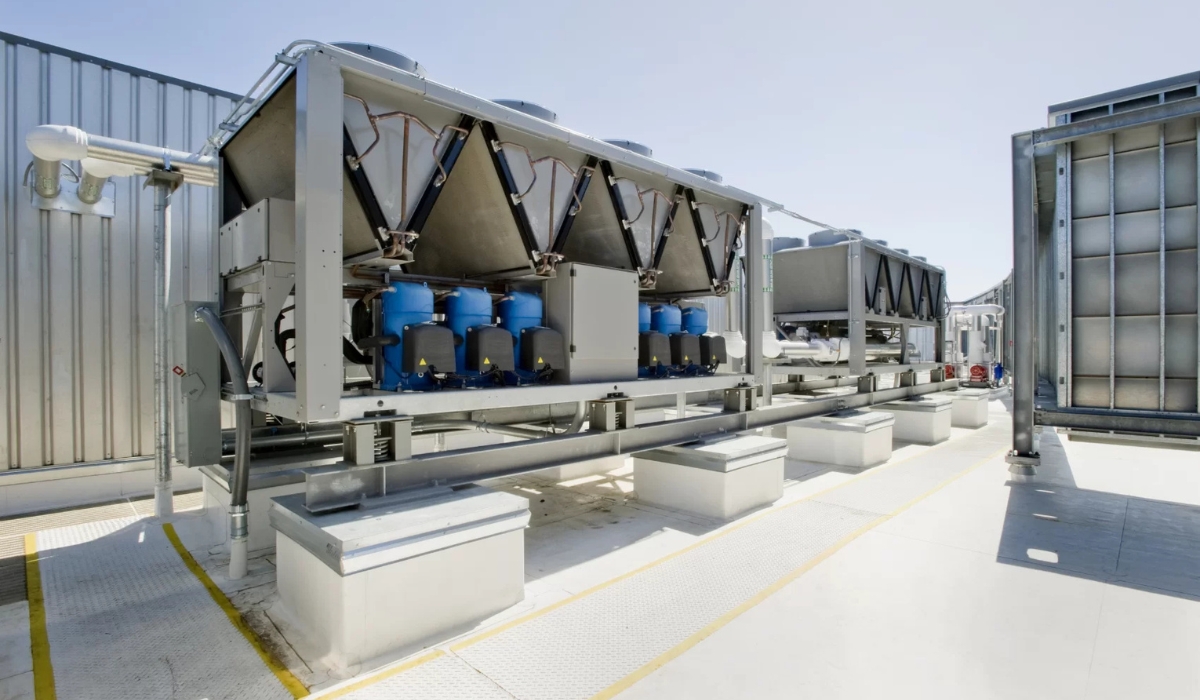 Чилери в системі вентиляції супермаркетів і торгових центрів