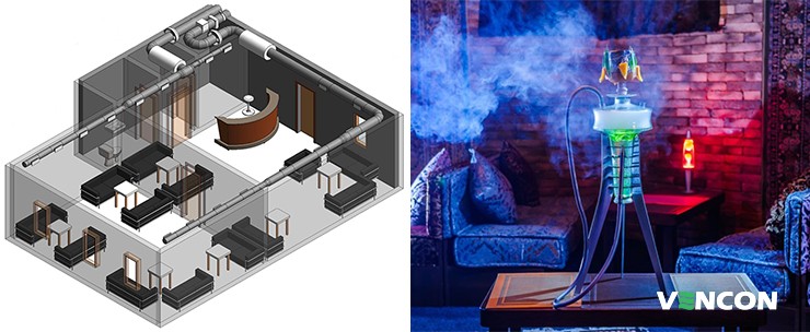 Готовые решения для создания вентиляции в кальянной