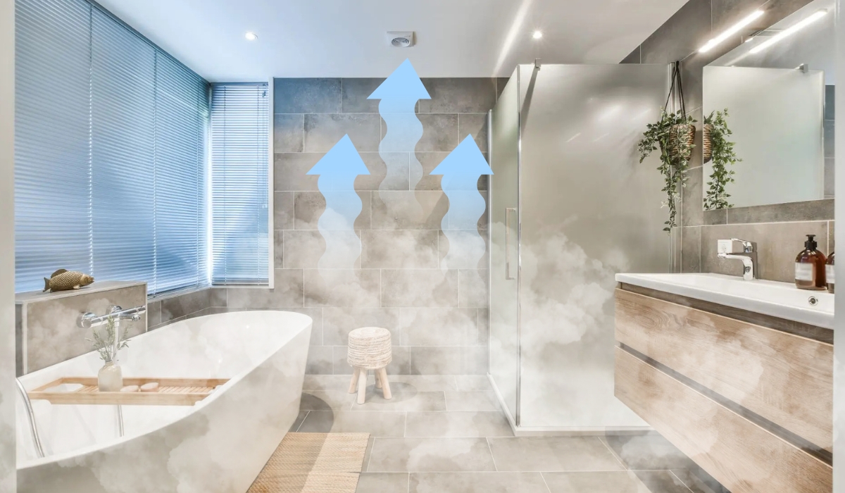 Припливно-витяжні вентилятори: оптимальне рішення для запобігання конденсації у ванній кімнаті