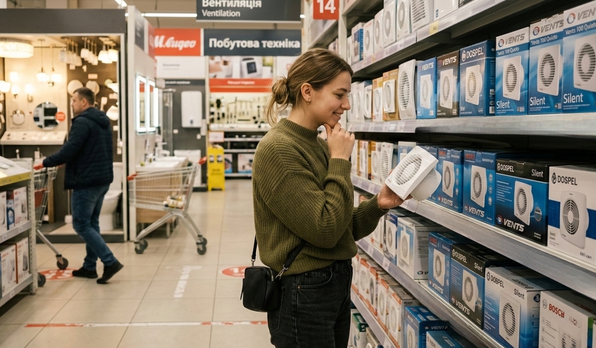 Найбільш затребувані торгові марки з асортиментом тихих витяжок: великий вибір на ринку