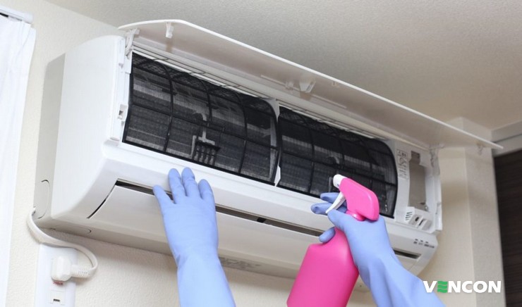 Регулярно чистіть фільтр кондиціонера