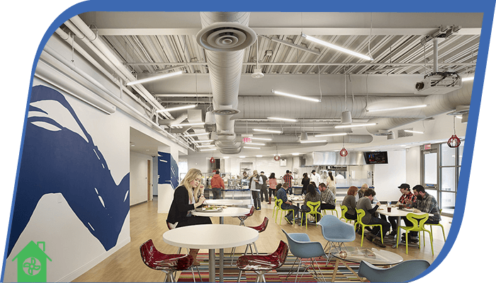 вентиляція великих піцерій