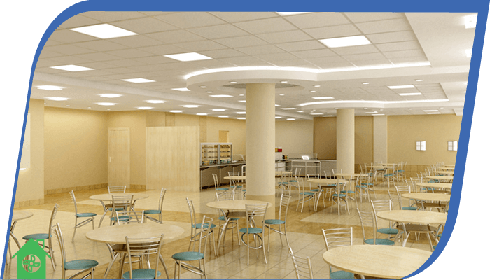 вентиляція їдальні