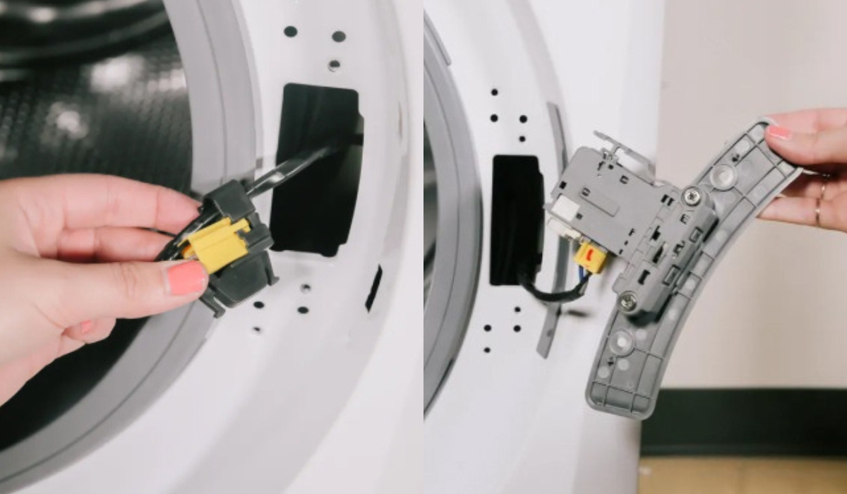 Несправність пристрою блокування люка перешкоджає ввімкненню пральної машини