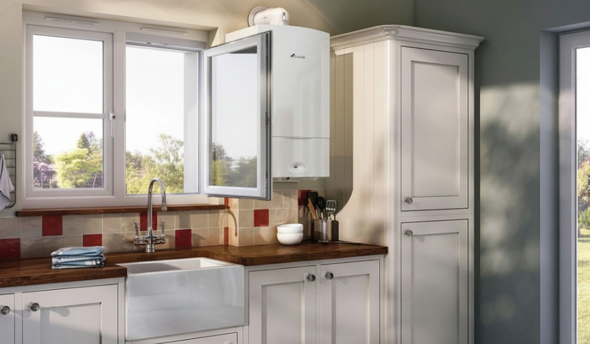 Перевірити нестачу повітря для котла можна, просто відкривши вікно