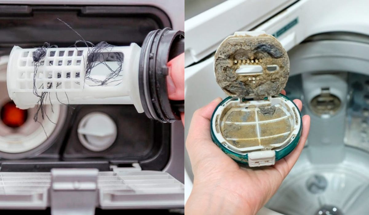 Регулярная очистка фильтра в стиральной машине помогает избежать неприятных запахов