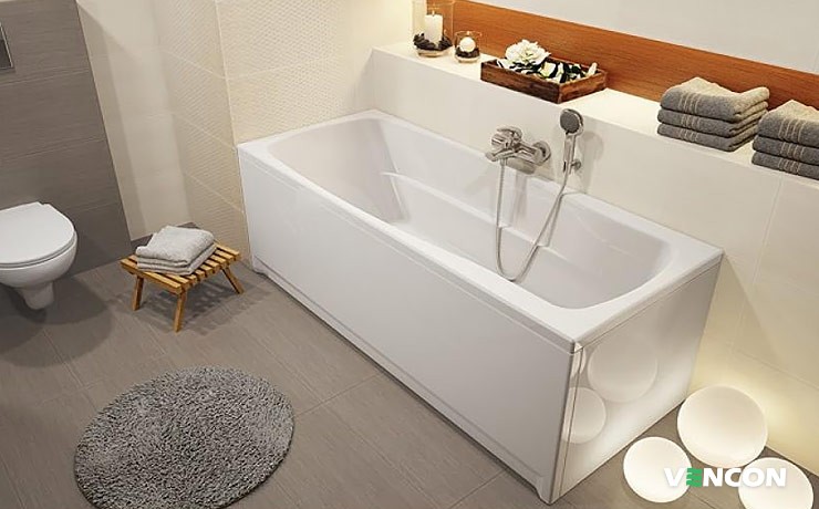 Cersanit Lana в інтер'єрі ванної кімнати