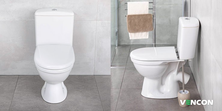 Приклад установки Cersanit Merida в санвузлі