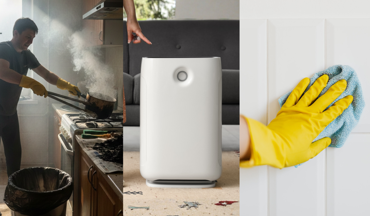 Загальні поради щодо усунення запаху гару в квартирі