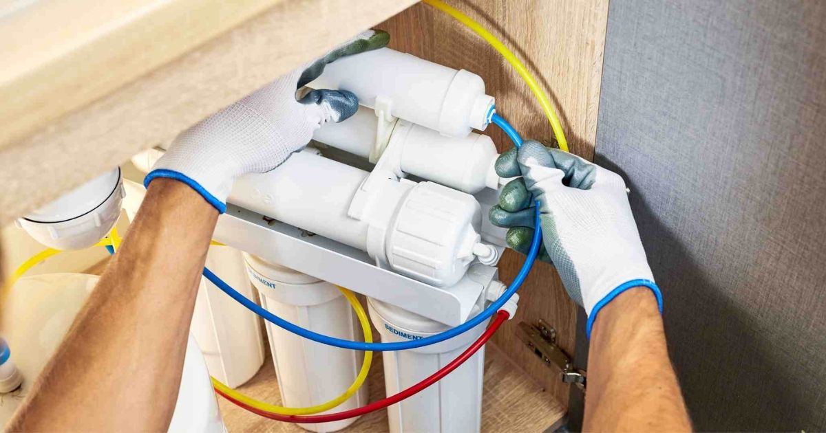 Як краще видалити повітря з системи зворотного осмосу