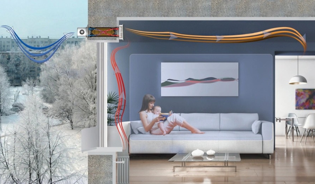 Встановлення рекуператора - вирішить проблему вентиляції в квартирі