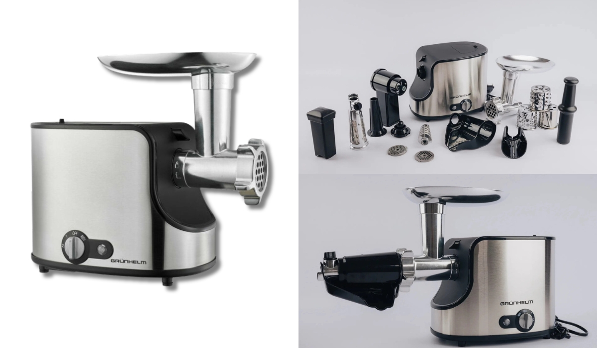Надежная электромясорубка - Grunhelm AMG240SSJ в рейтинге