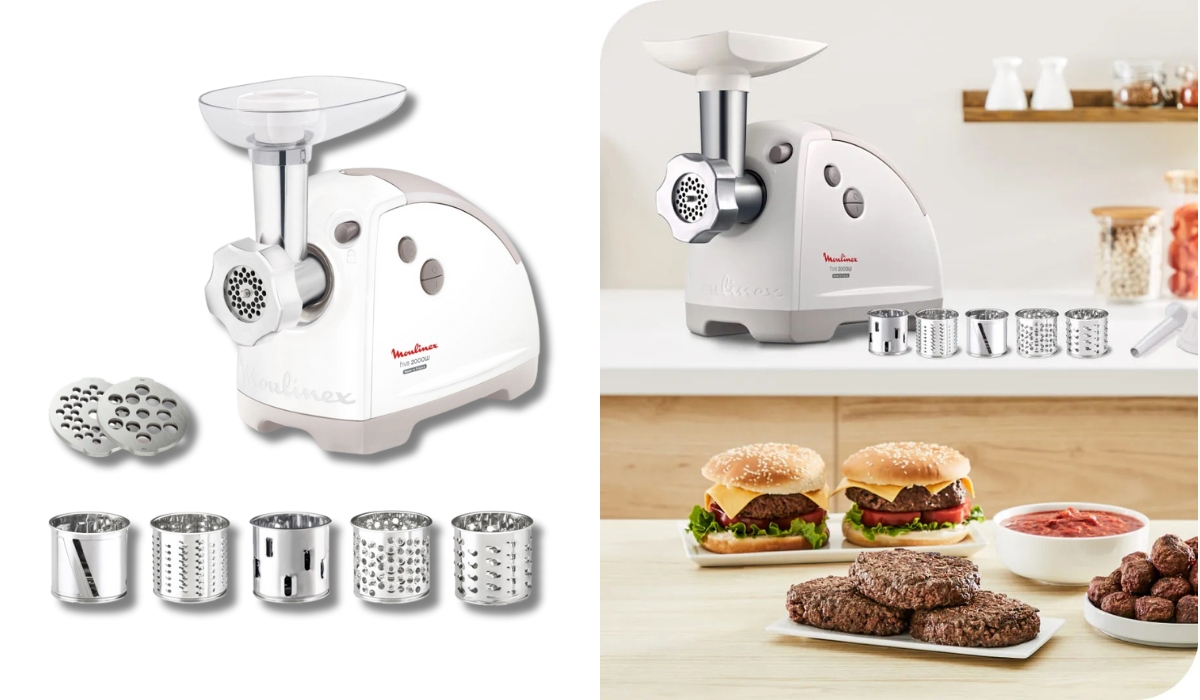 Moulinex ME626132 - надежная модель в рейтинге электромясорубок