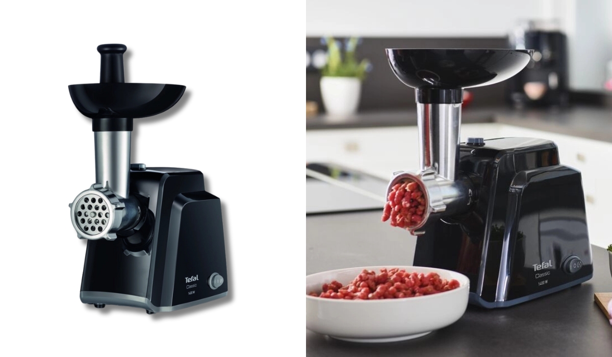 Tefal NE105838 - достойный вариант электромясорубки в рейтинге