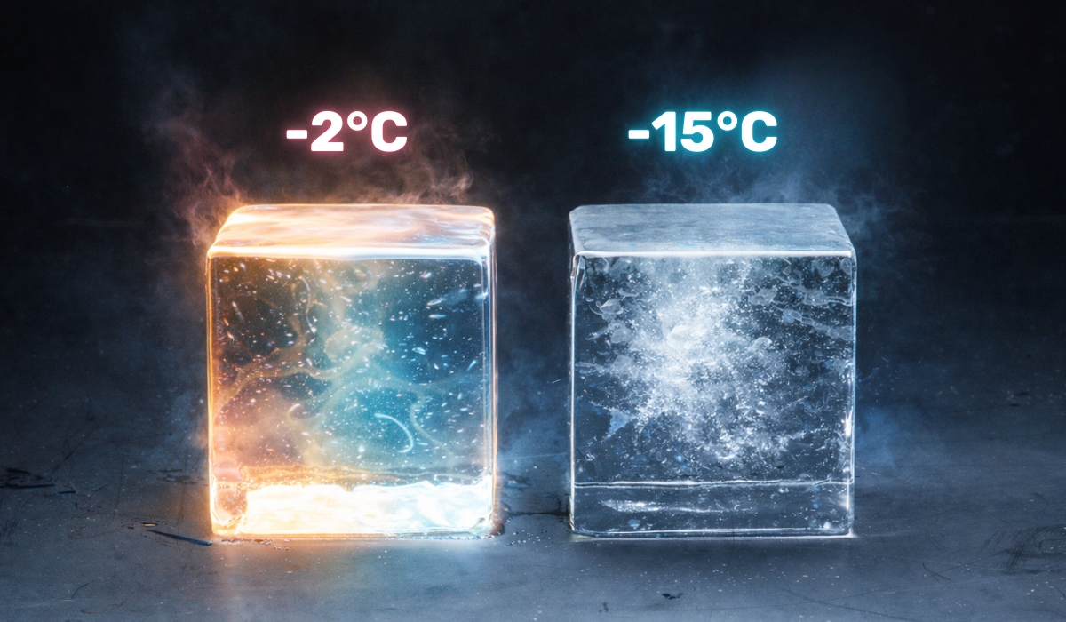 Повільне заморожування: секрет прозорого льоду для коктейлів і вплив температури