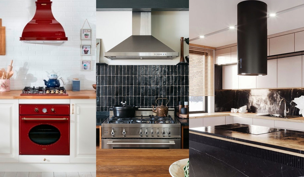 Типы вытяжек по конструкции