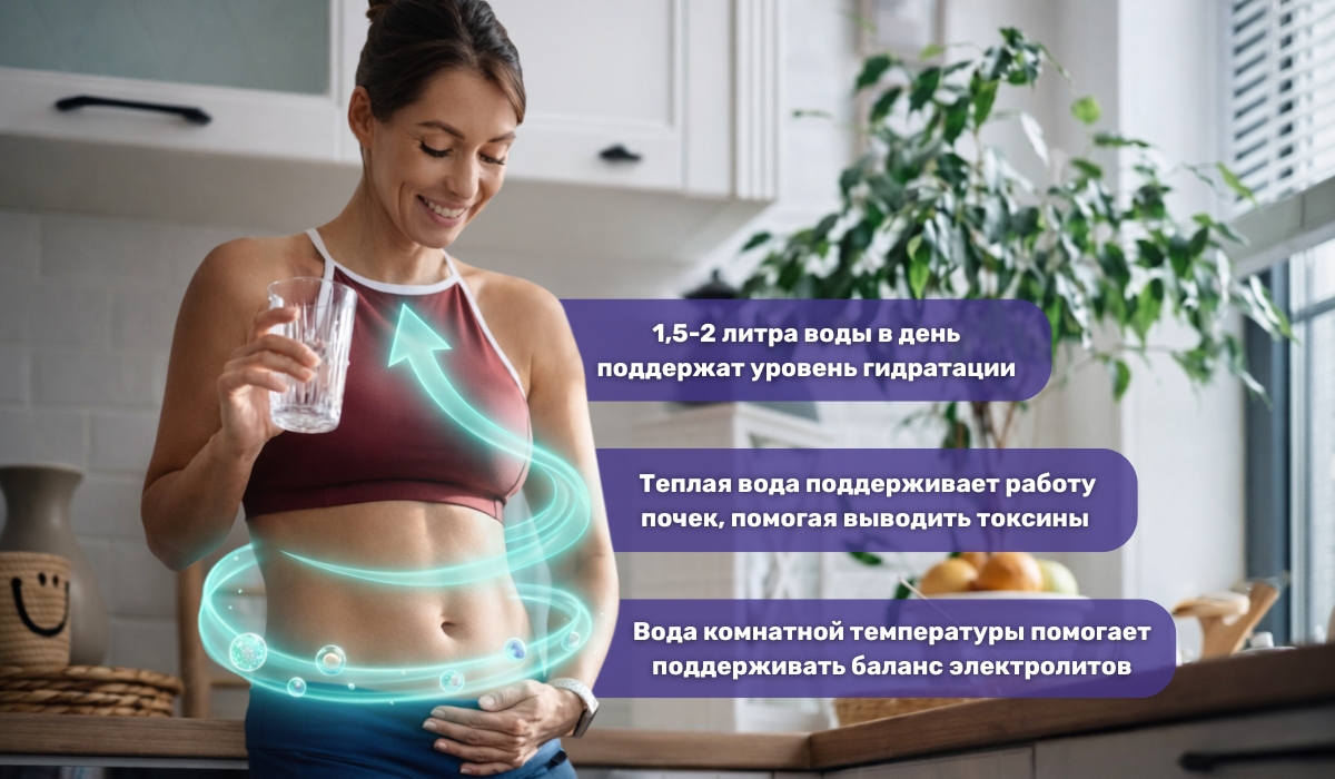 Польза питьевой воды комнатной температуры: почему она оптимальна для здоровья