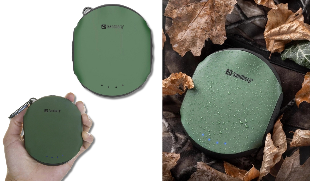 Sandberg Survivor 10000 mAh, 2xUSB, IPX6 (420-60) - надійний і компактний повербанк у рейтингу