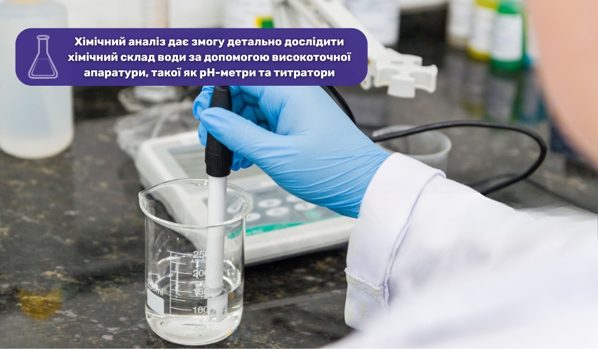 Хімічний аналіз води: чому це найефективніший метод