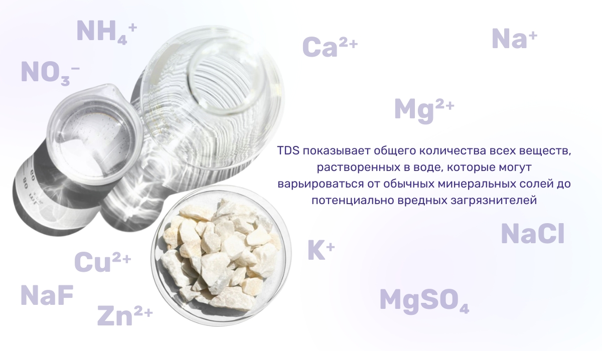 Что такое TDS воды: что скрывается в составе воды?