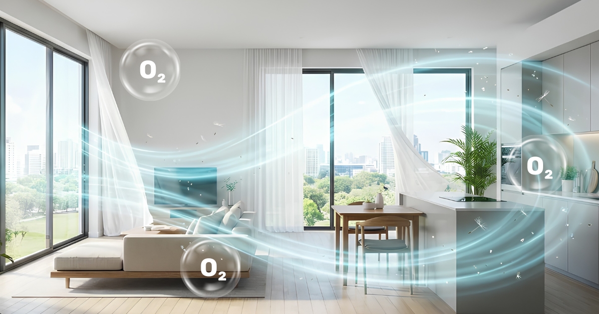 Повітряний обмін у приміщенні та кратність повітряного обміну: що це?