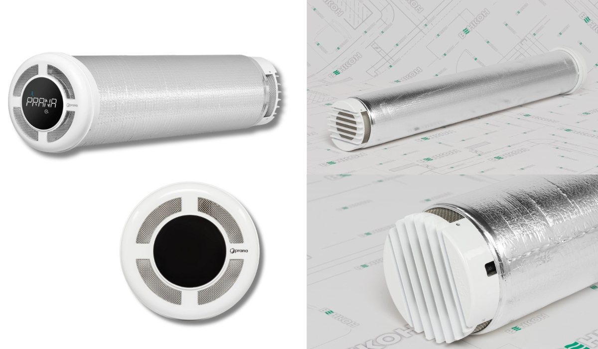 Prana 150 Standart - первый в рейтинге бытовых рекуператоров