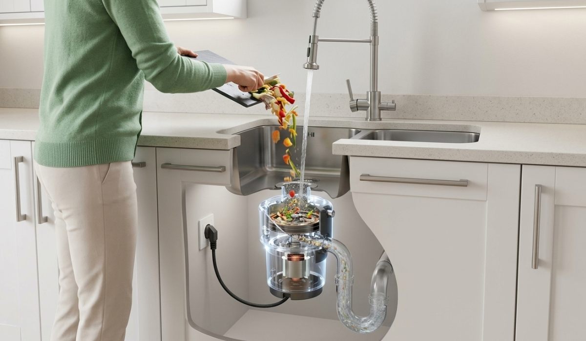 Диспоузер: устройство для удобного удаления пищевых отходов на кухне