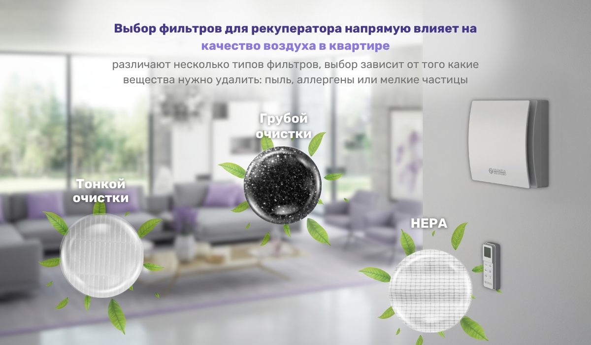 Нужен ли рекуператор в квартире: улучшение качества воздуха с помощью фильтров